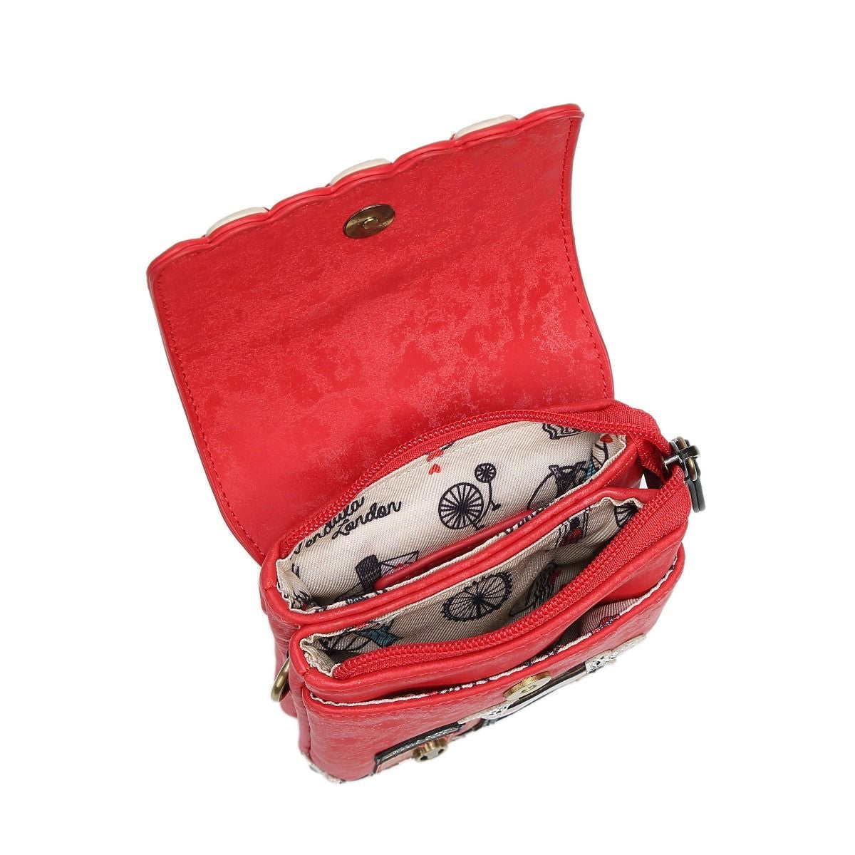 HOUSE OF CARDS MAGIC SHOP PHONE POUCH