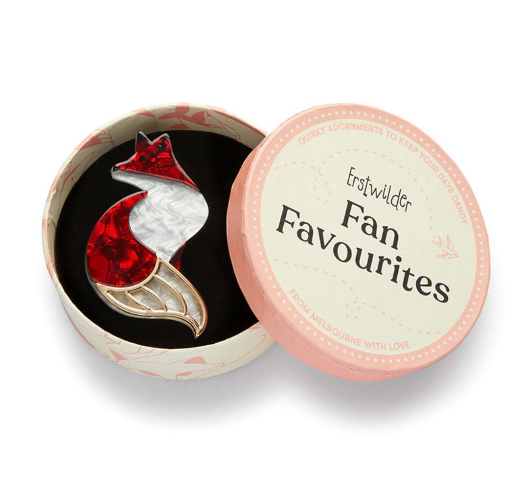 La Formidable Fauve Brooch Spend over $120.00 on Erstwilder and receive this adorable Brooch, Only 3 to give away.