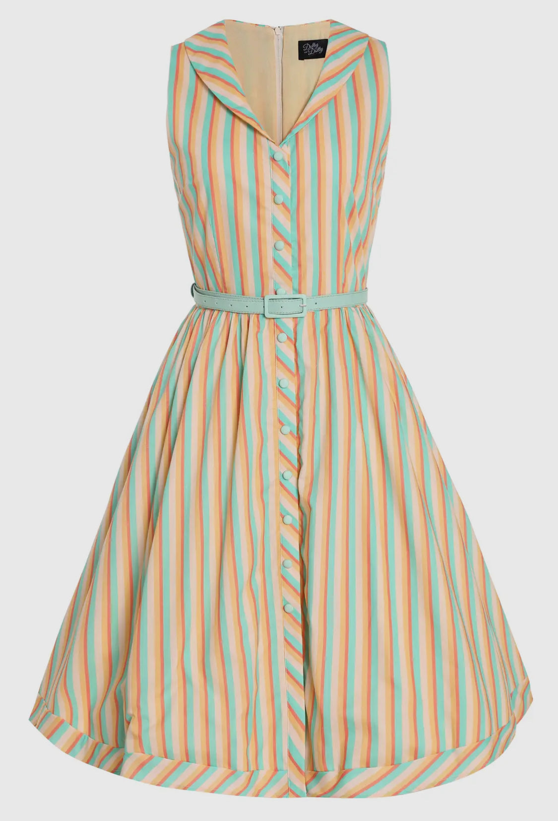 Polka Dot Lindy Bop Bee Dress Lindy Bop Bee Dress Maverick Yellow