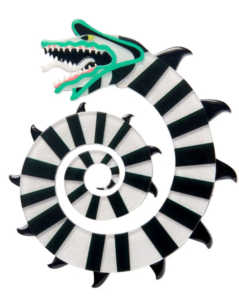 Sandworm Brooch