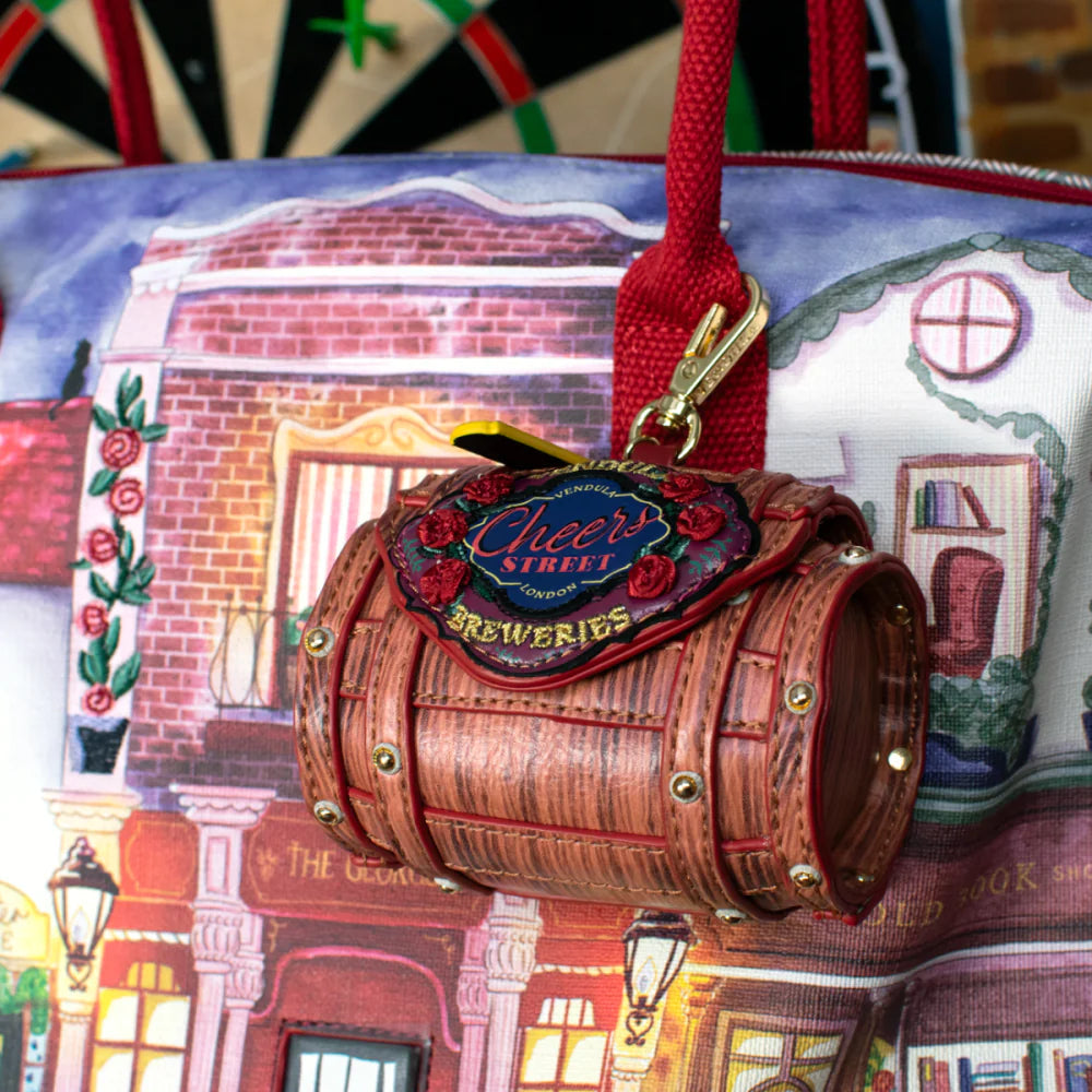 Cheers Street Barrel Coin Purse