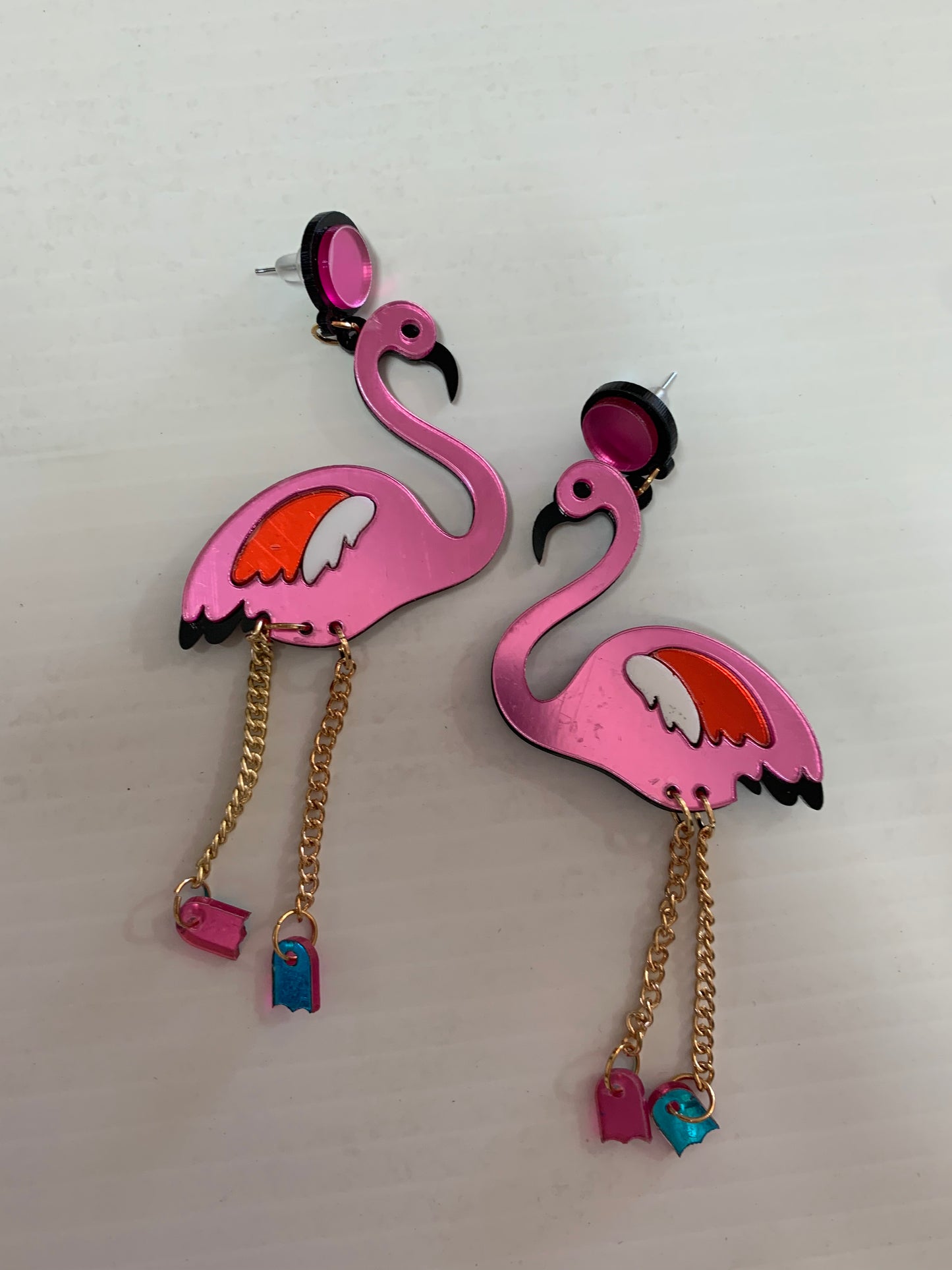 Flamingo Earrings