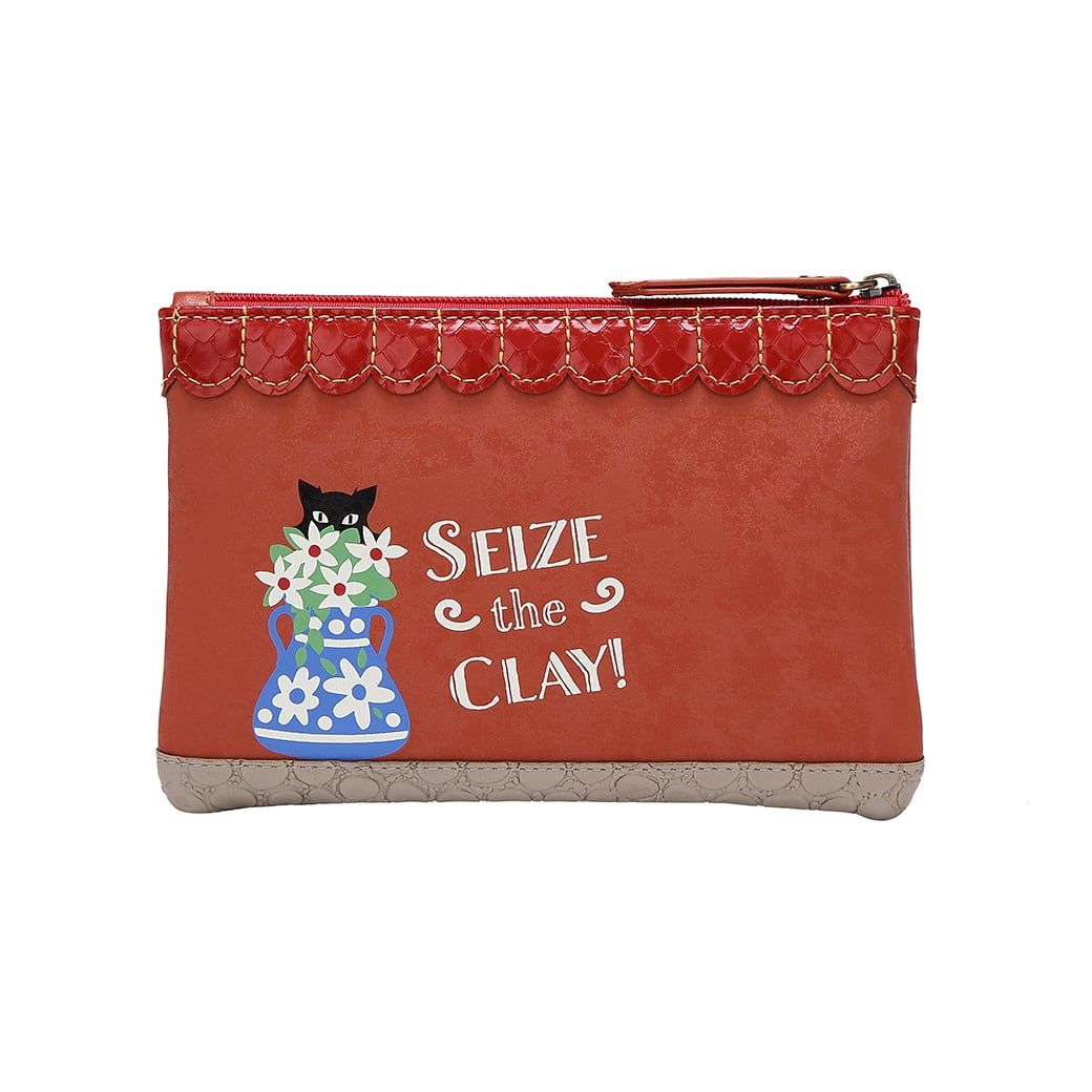 CERAMICA VENDULA ZIPPER COIN PURSE