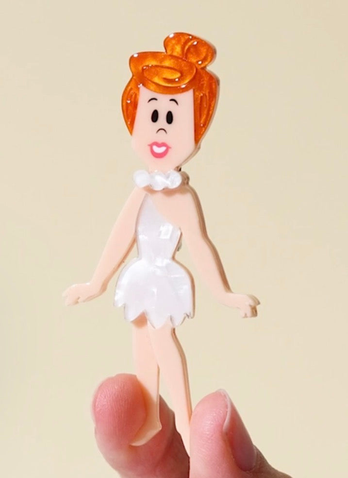 Wilma Flintstone Brooch