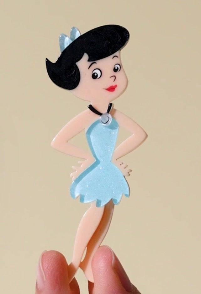 Betty Rubble Brooch