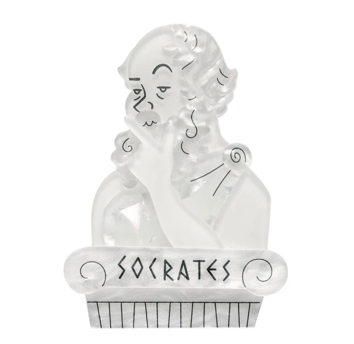 Socratic Method Brooch