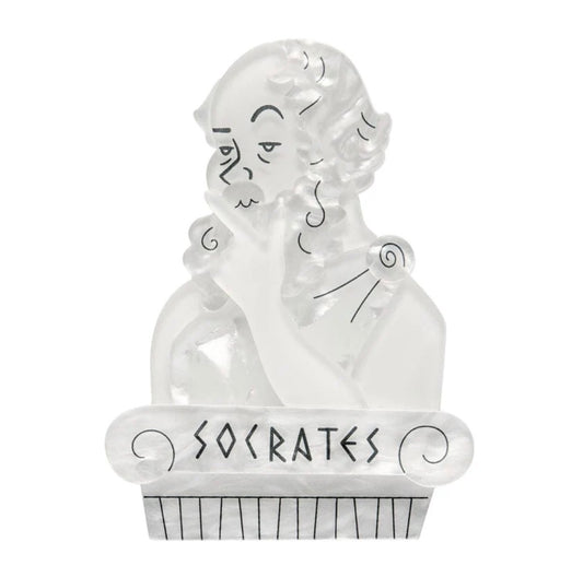 Socratic Method Brooch