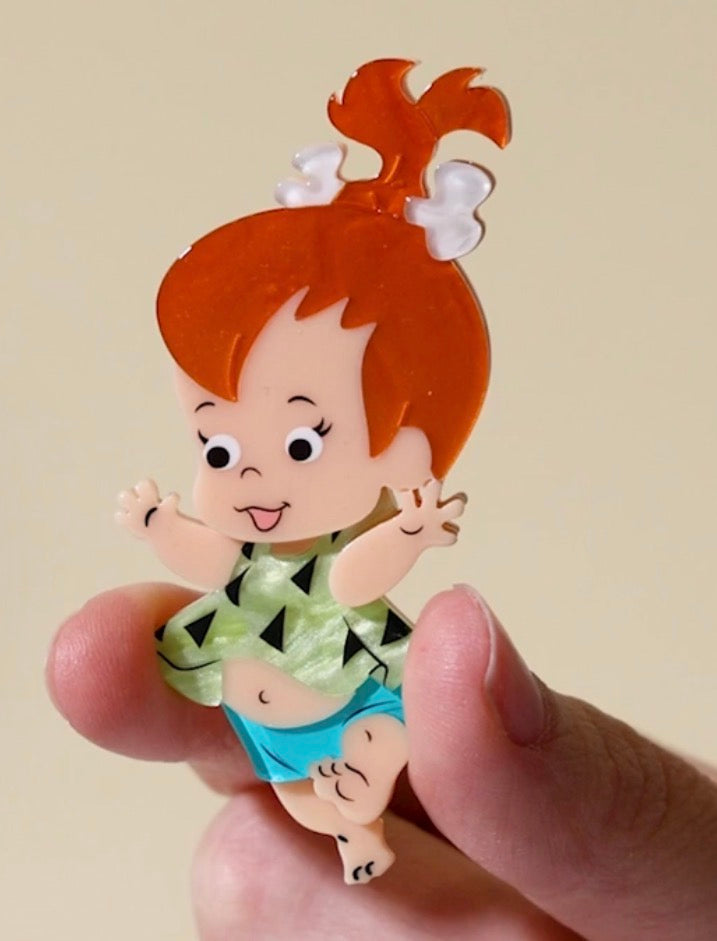 Pebbles Flintstone Brooch