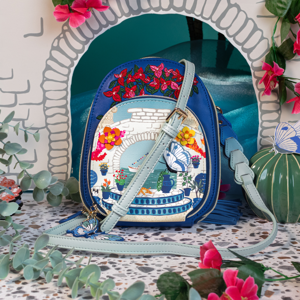 Gardens of the world Greece Gia Bag