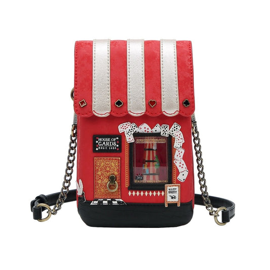 HOUSE OF CARDS MAGIC SHOP PHONE POUCH