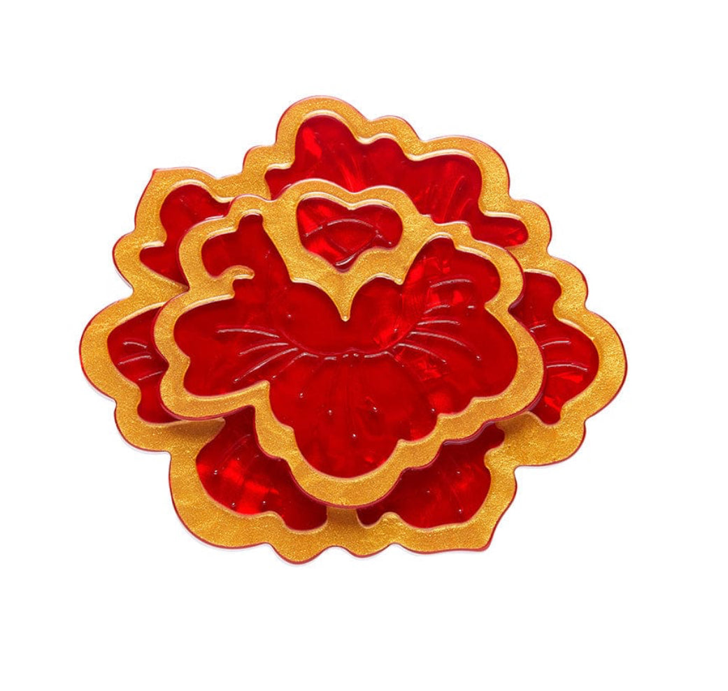 Flower of Life Brooch