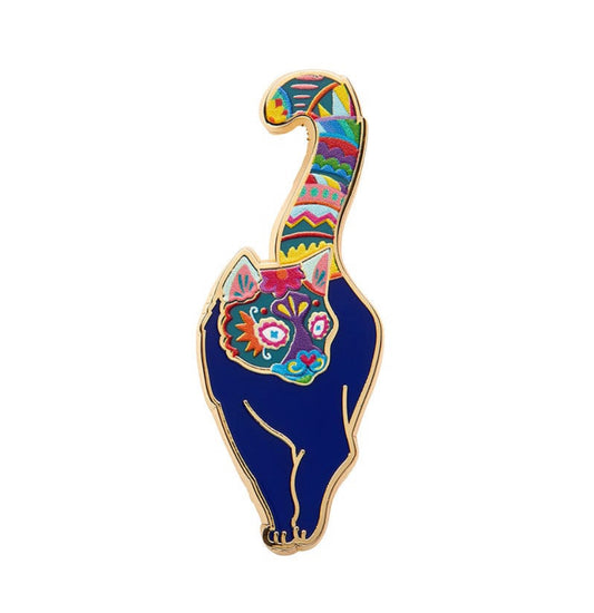 Frida's Cat Enamel Pin