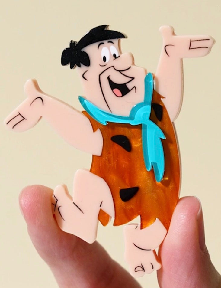 Fred Flintstone Brooch