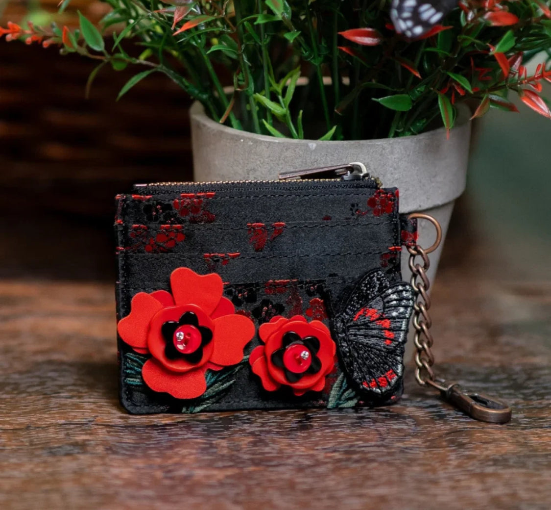 Butterfly Garden Card Holder