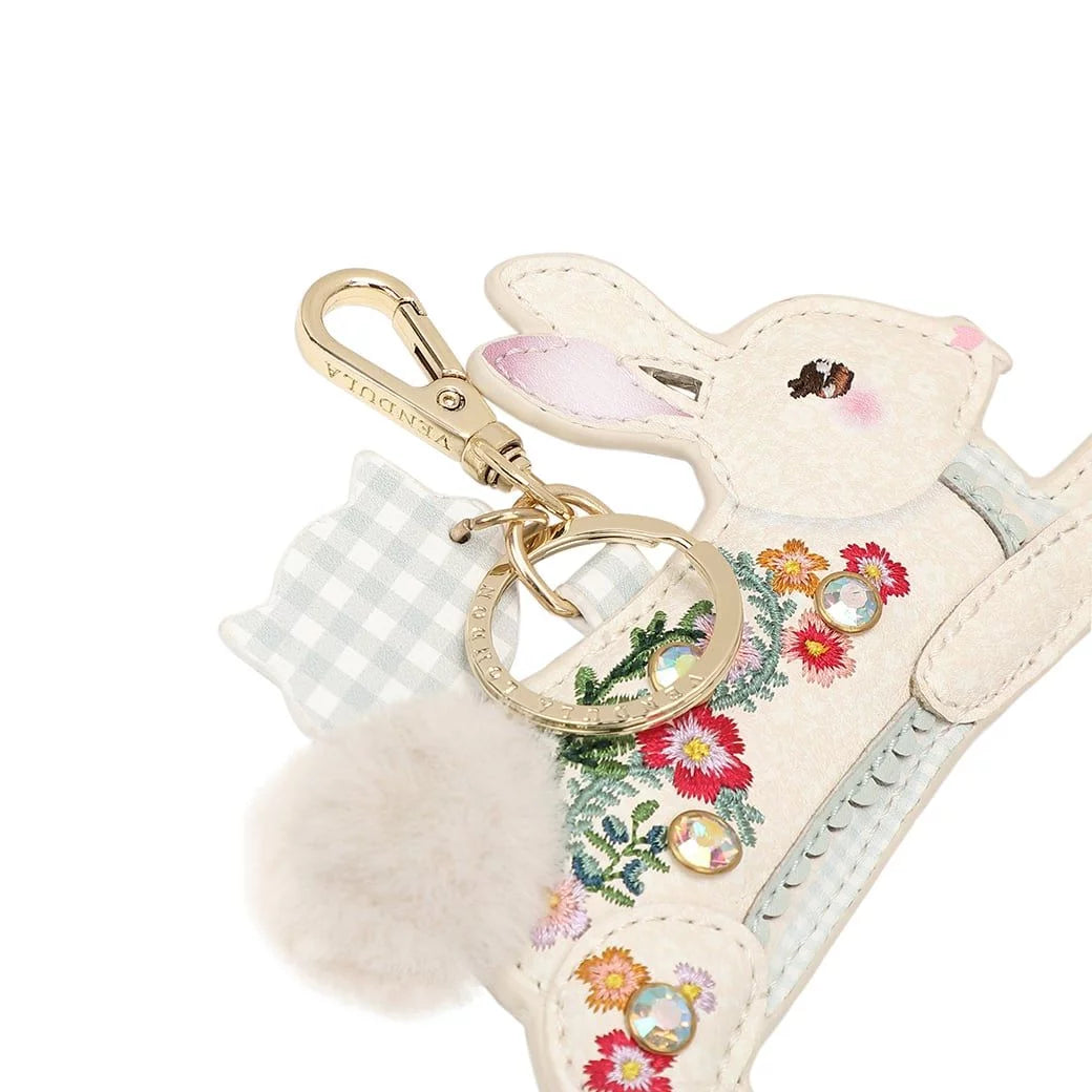 Woodland Rabbits Key Charm -Preorder