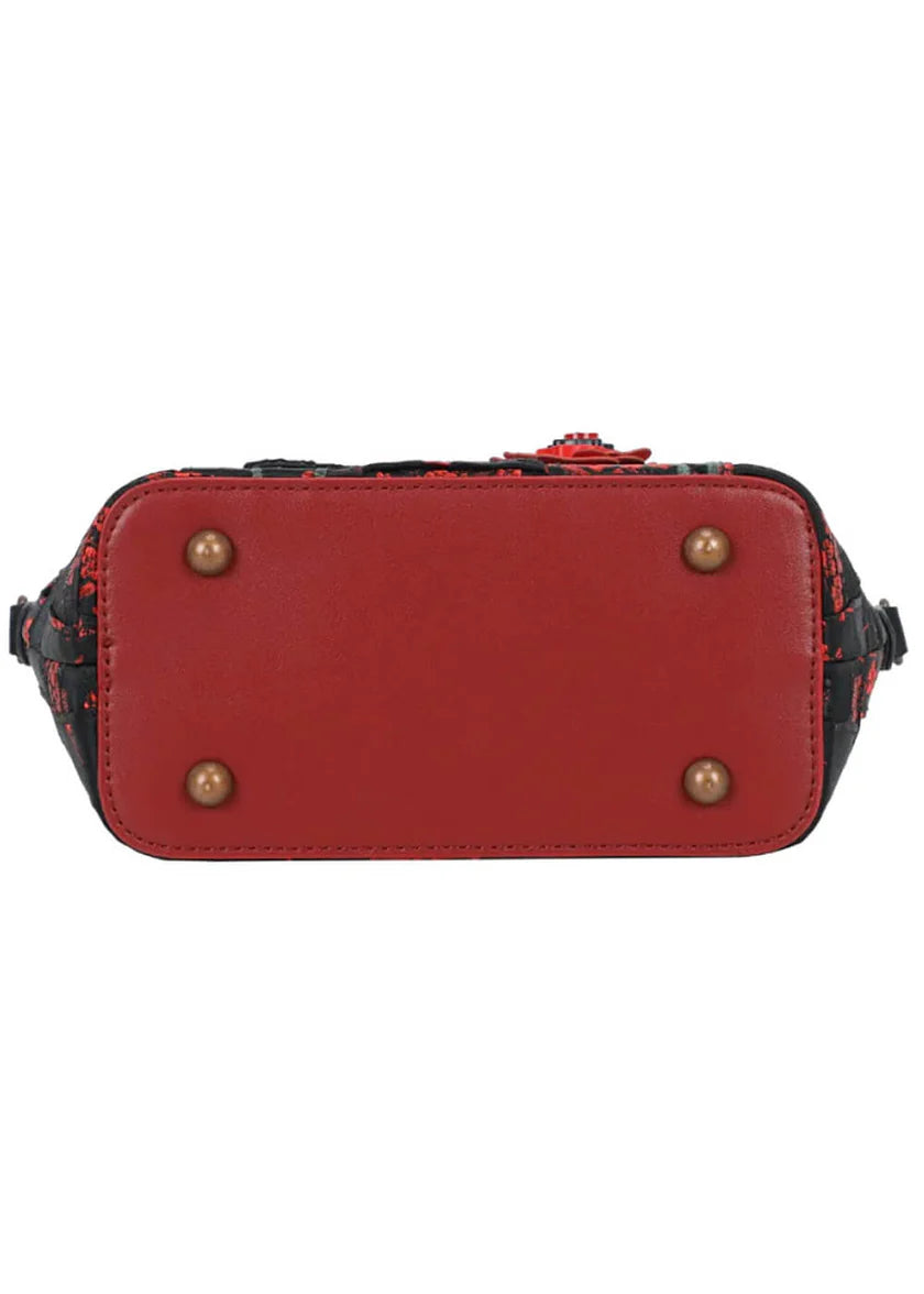 Butterfly Garden Mini Lea Bag