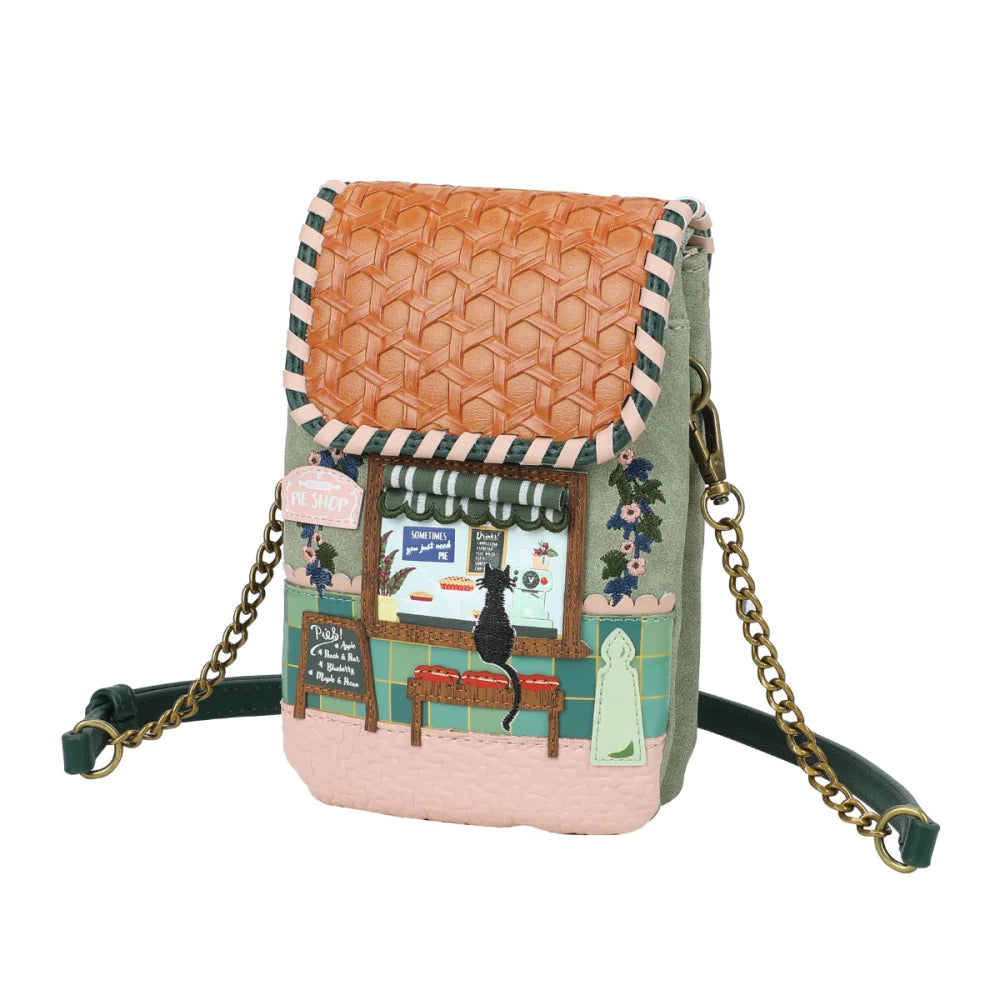 Vendula Pie Shop Phone Pouch Bag