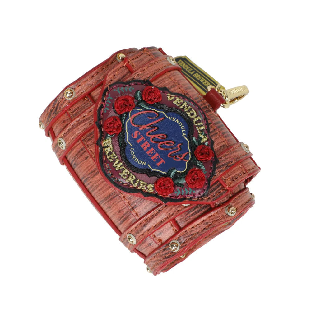 Cheers Street Barrel Coin Purse