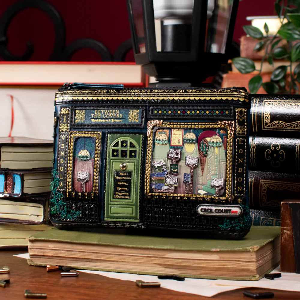 Between the covers Bookbinders Zipper Coin Purse