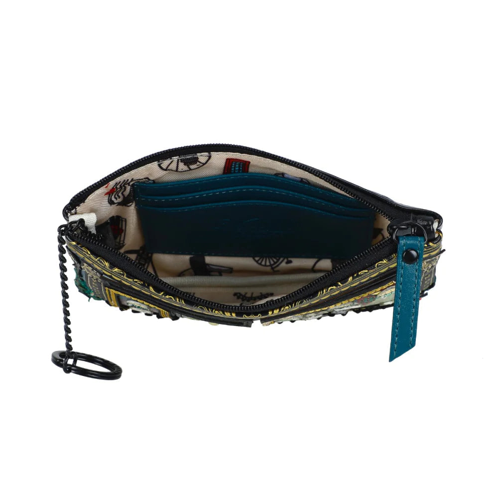 Between the covers Bookbinders Zipper Coin Purse