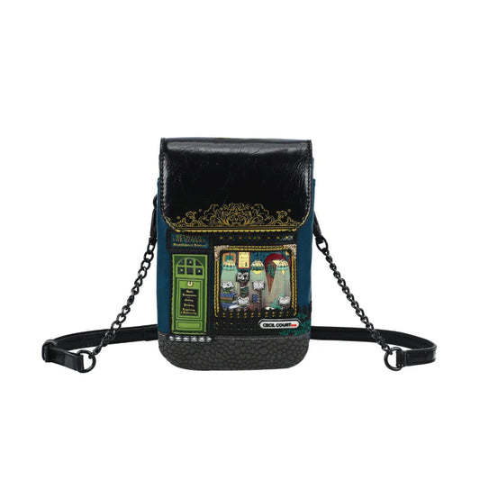 Between The Covers Bookbinders Phone Pouch Bag