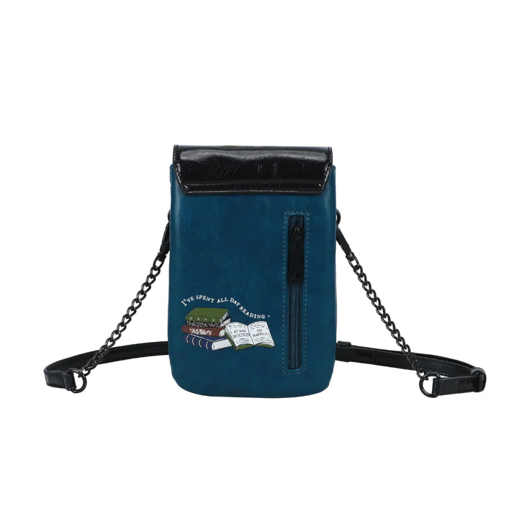 Between The Covers Bookbinders Phone Pouch Bag
