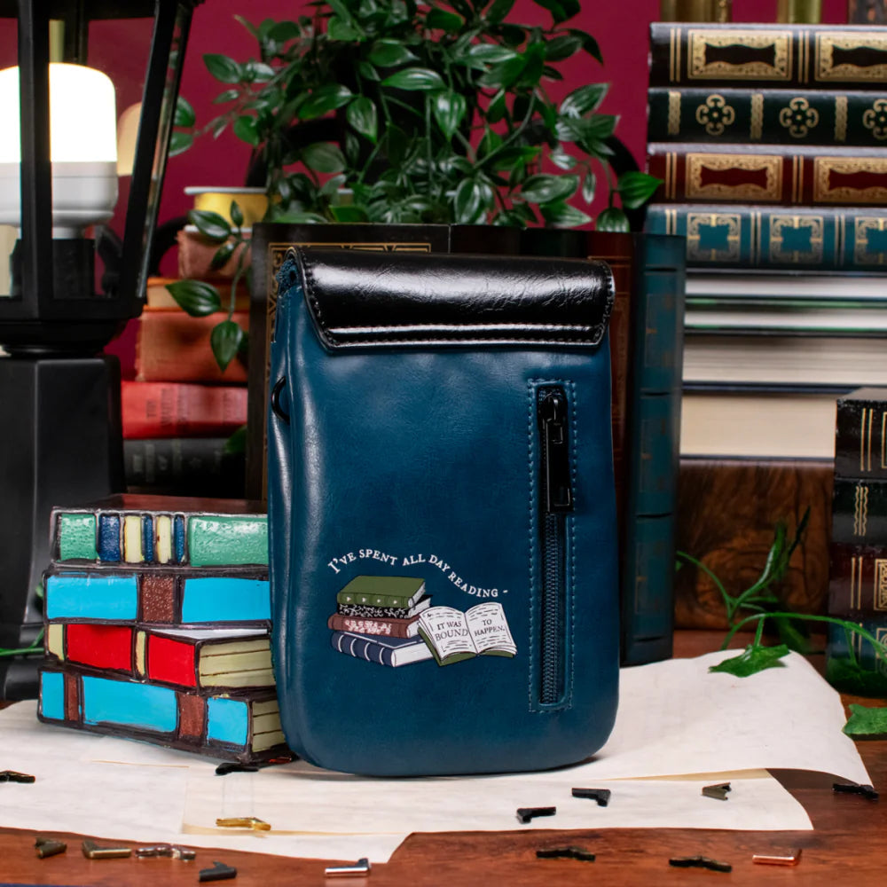 Between The Covers Bookbinders Phone Pouch Bag