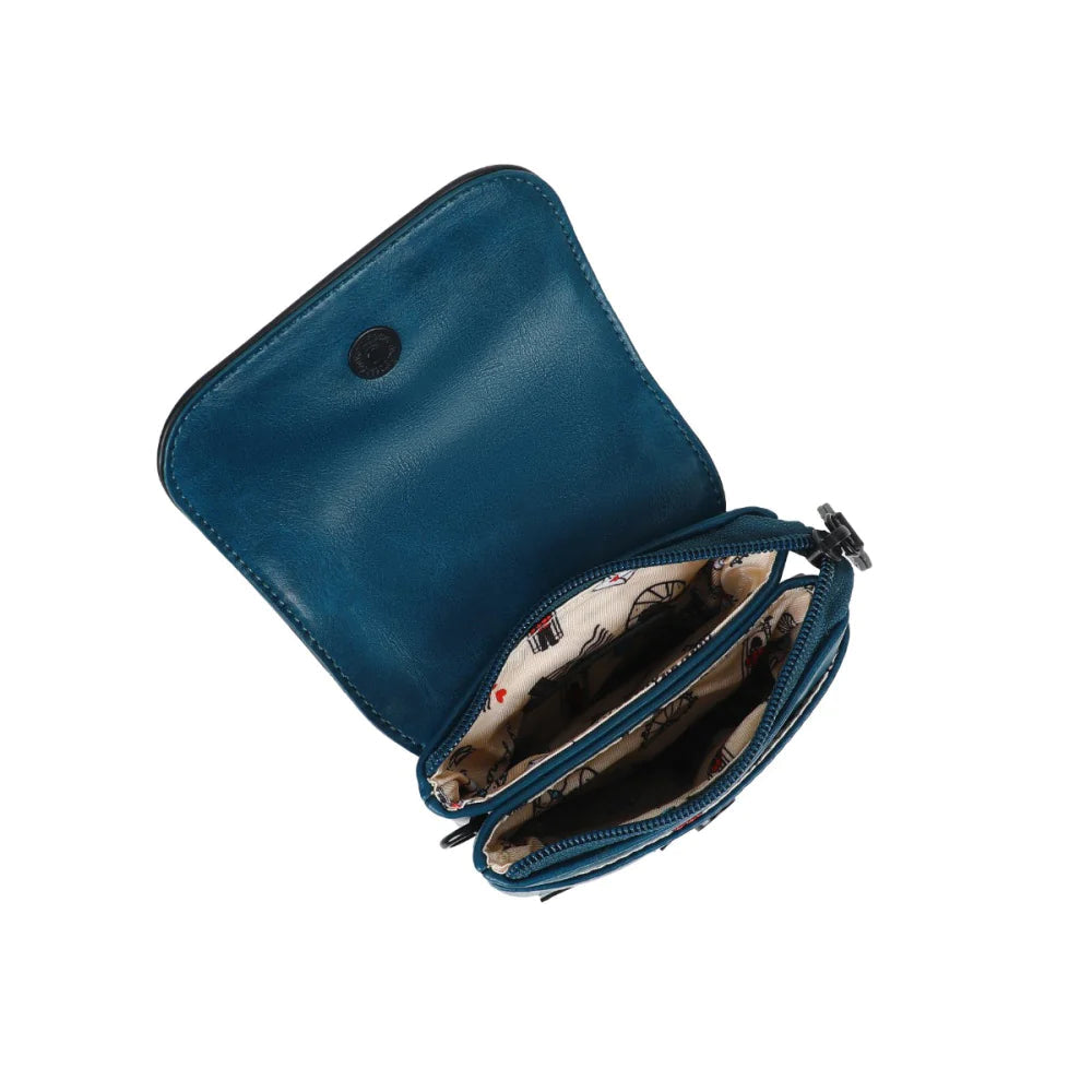 Between The Covers Bookbinders Phone Pouch Bag