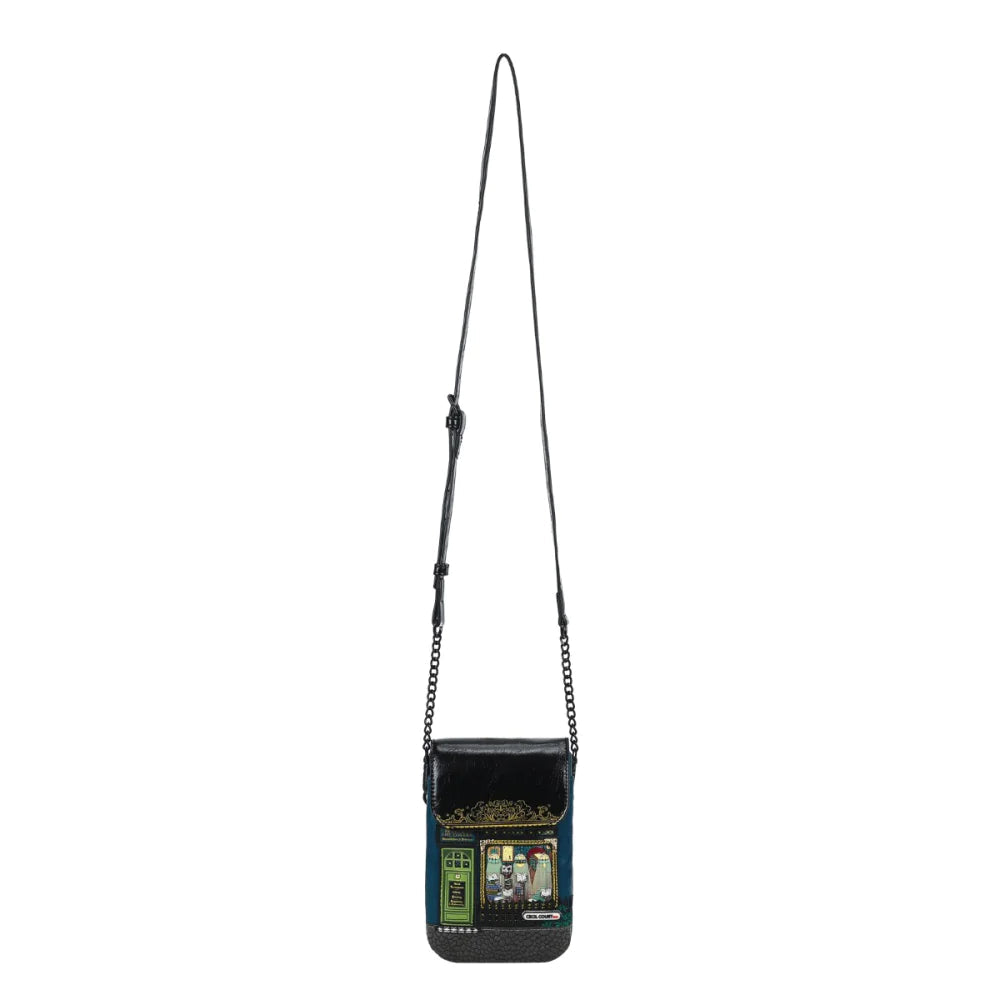 Between The Covers Bookbinders Phone Pouch Bag