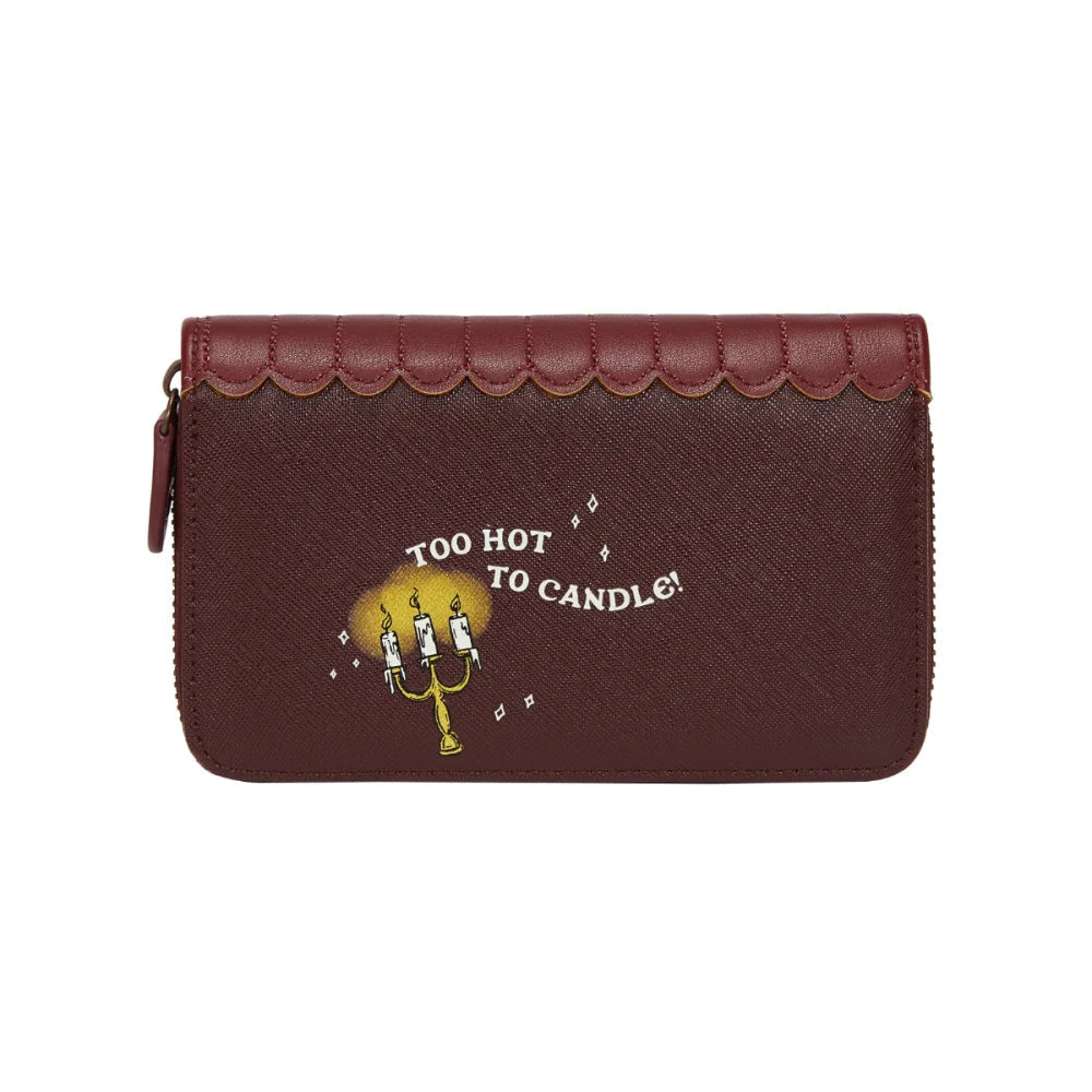 Mystic Wicks Candle and Wandmakers Medium Ziparound Wallet
