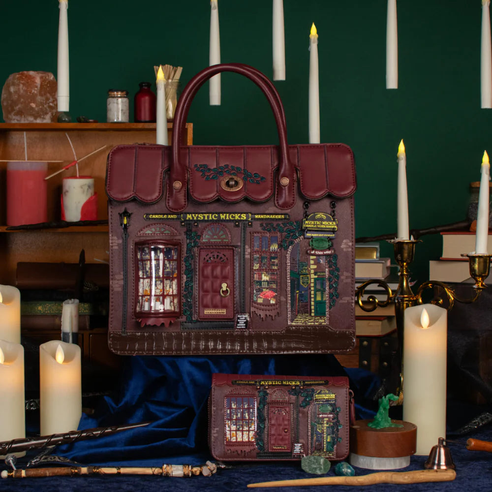 Mystic Wicks Candle and Wandmakers Medium Ziparound Wallet