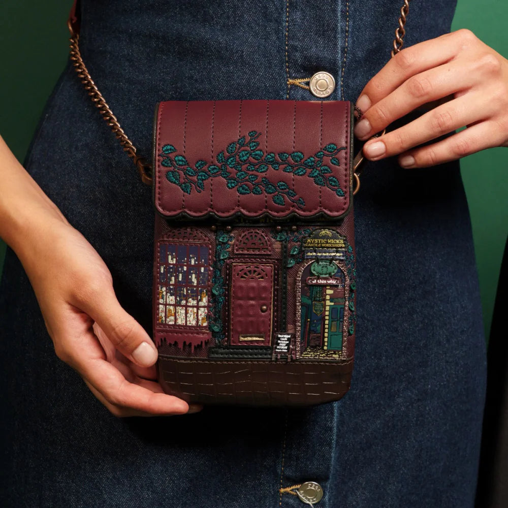 Mystic Wicks Candle and Wandmakers Phone Pouch Bag