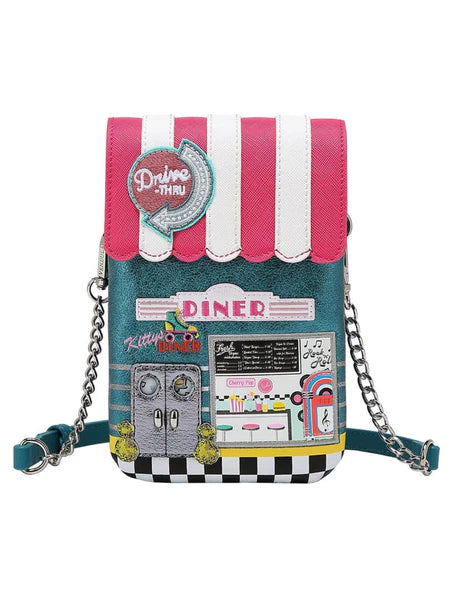 Kitty's Diner Phone Pouch