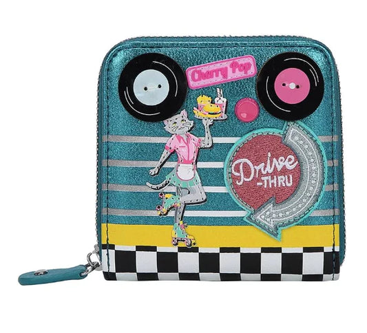 Kitty's Diner Square Wallet | Preorder
