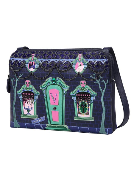 Cat Dracula's Haunted House Bella Bag