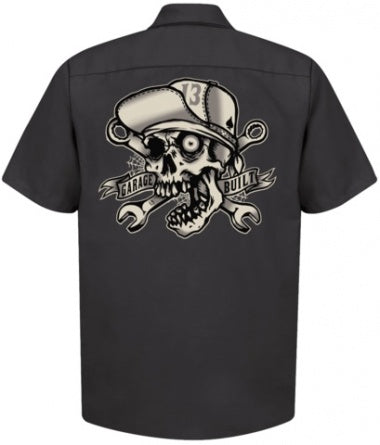 SKULL BRO WORK SHIRT
